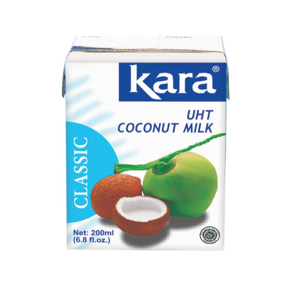 Kara Classic UHT Coconut Milk 200ml box of 25