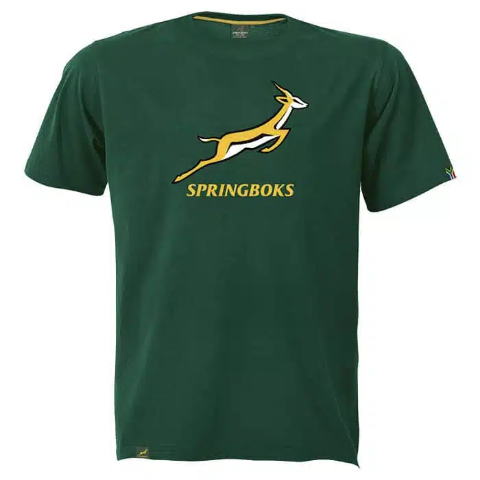Springboks 160g single jersey short sleeve graphic tee