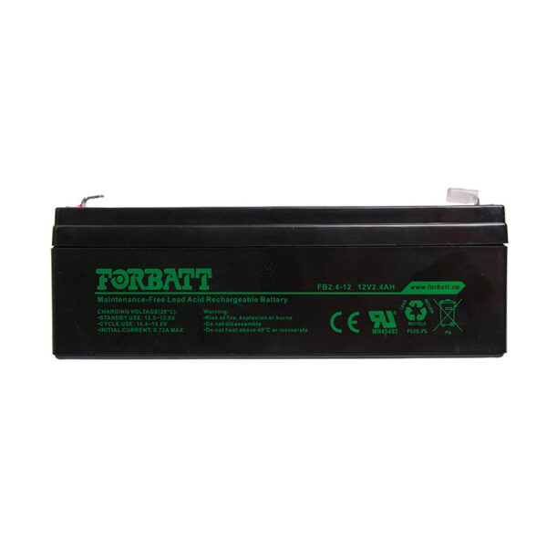 Forbatt sealed lead acid battery 12V 2.4Ah