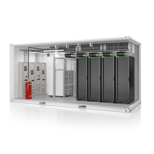 27kW 4 rack data centre container