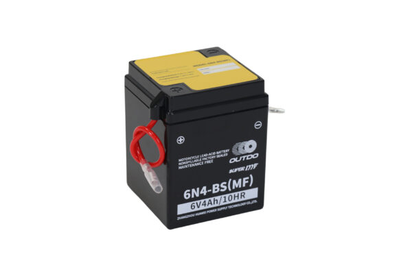 Outdo motorcycle battery 6V 4Ah 6N4-BS