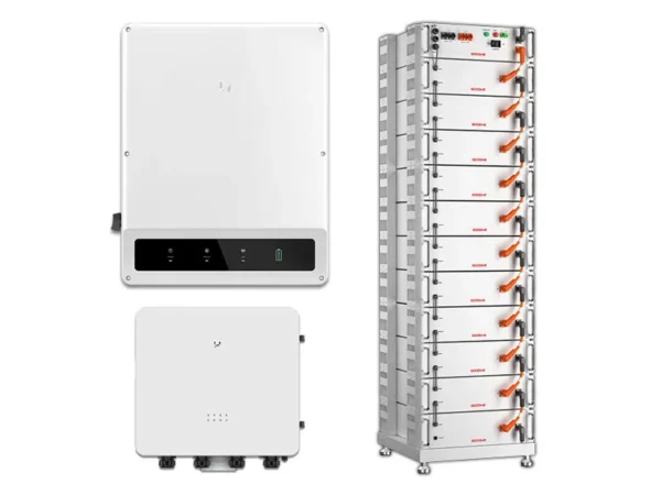 50kW Goodwe Hybrid Inverter 50kWh Battery and 74kW pv panels