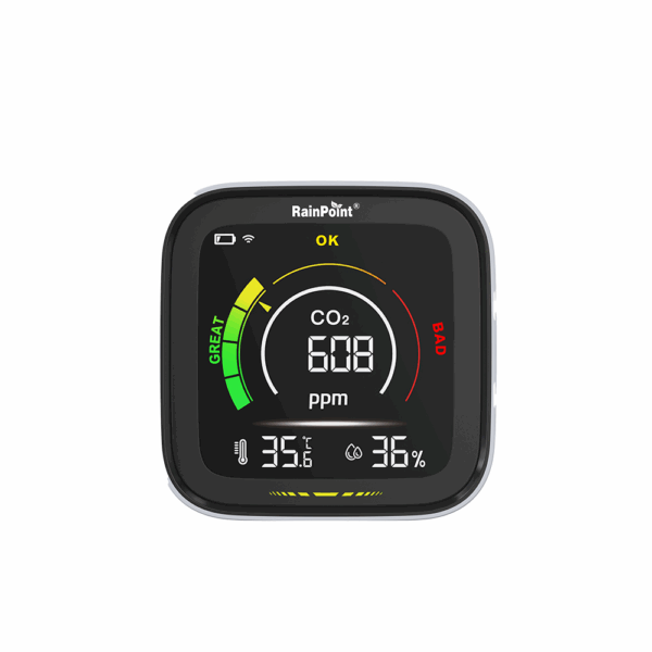 RainPoint Smart Air Quality Meter (Co2 Detector)