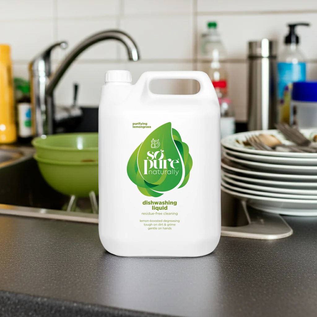 SoPure Dishwashing Liquid Purifying Lemongrass SoPure Naturally 5l