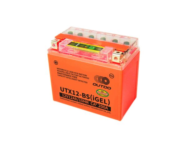 Outdo motorcycle battery 12V 12Ah UTX12-BS