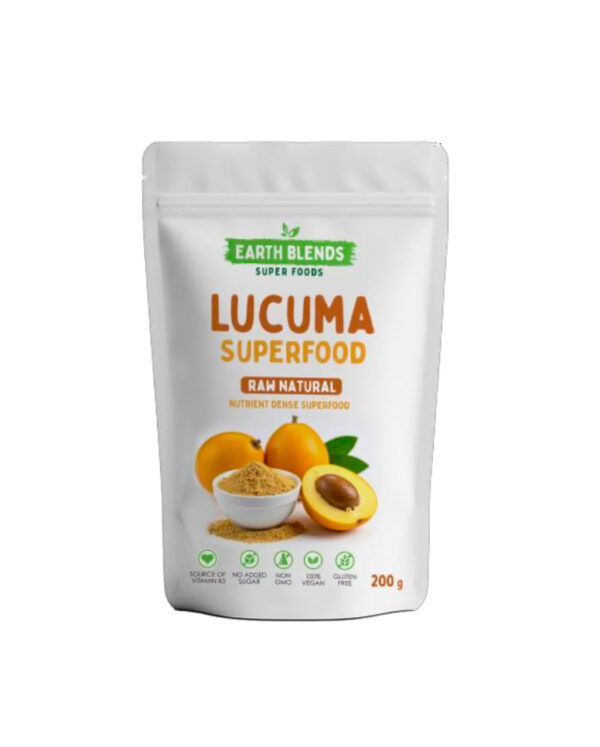 Earth Blends Lucuma Powder Gold of the Incas 200g box of 6