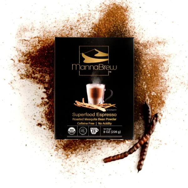 MannaBrew Superfood Espresso 226g box of 6