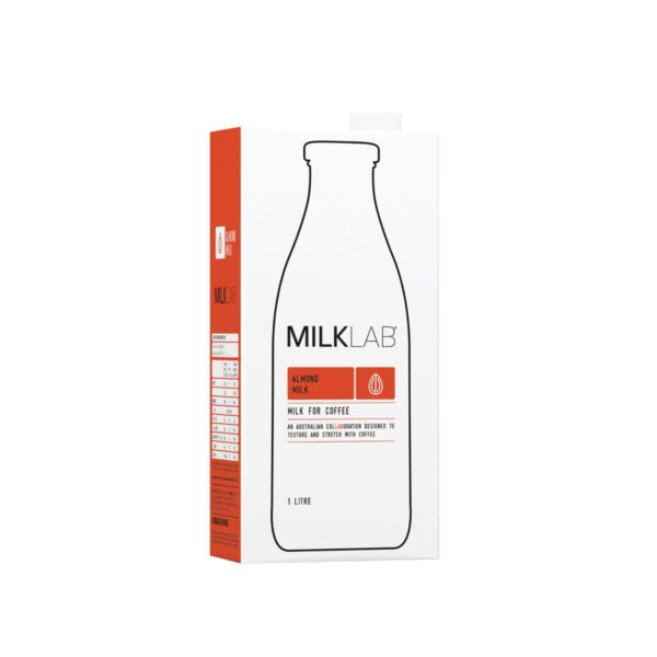 MilkLab Almond Milk 1L box of 8