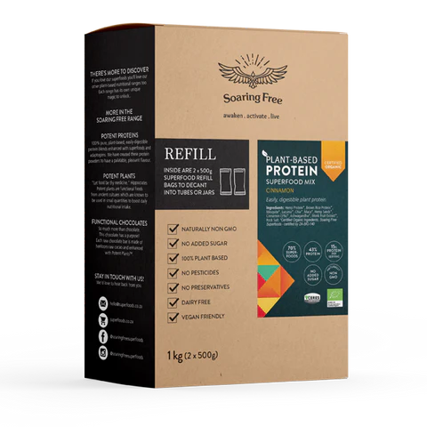 Soaring Free Potent Protein Plant Based Protein Mix Cinnamon 2