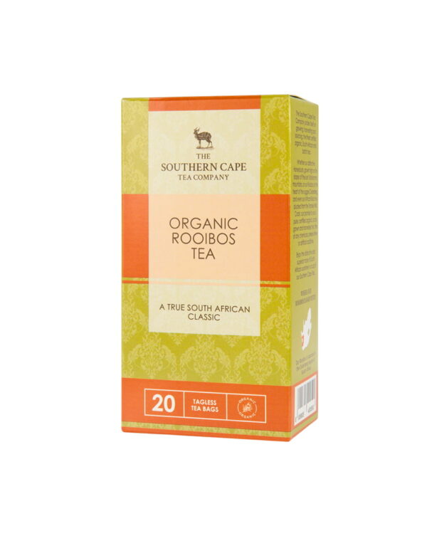 Southern Cape Tea Co Organic Rooibos Tea box of 12