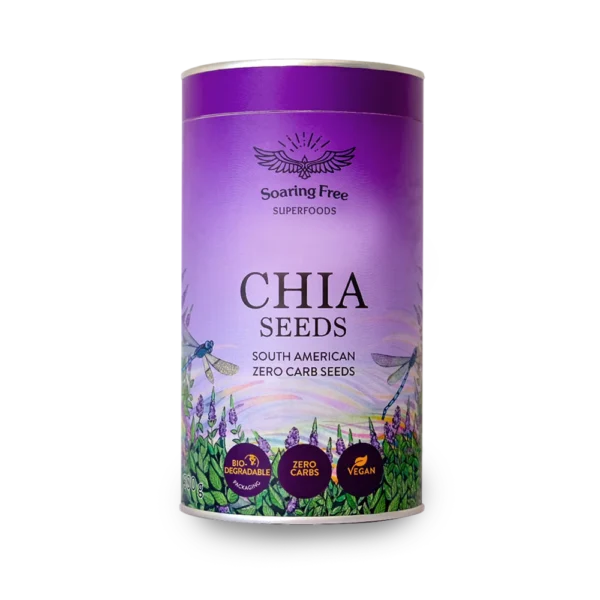 Soaring Free Superfoods Chia Seeds 500g box of 6