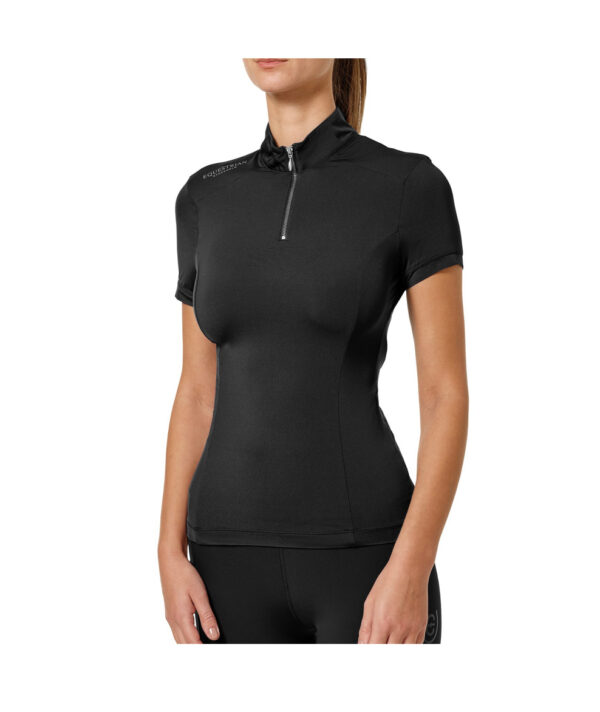 Air Breeze Sunshirt Short Sleeve Black