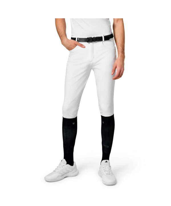 Riding Breeches Men Active White