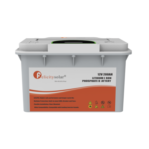 Felicity Solar 12V 200Ah 2.56kWh Lithium Battery