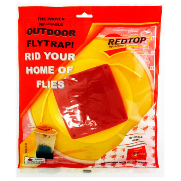 Redtop Standard Fly Catcher Re Usable x 6