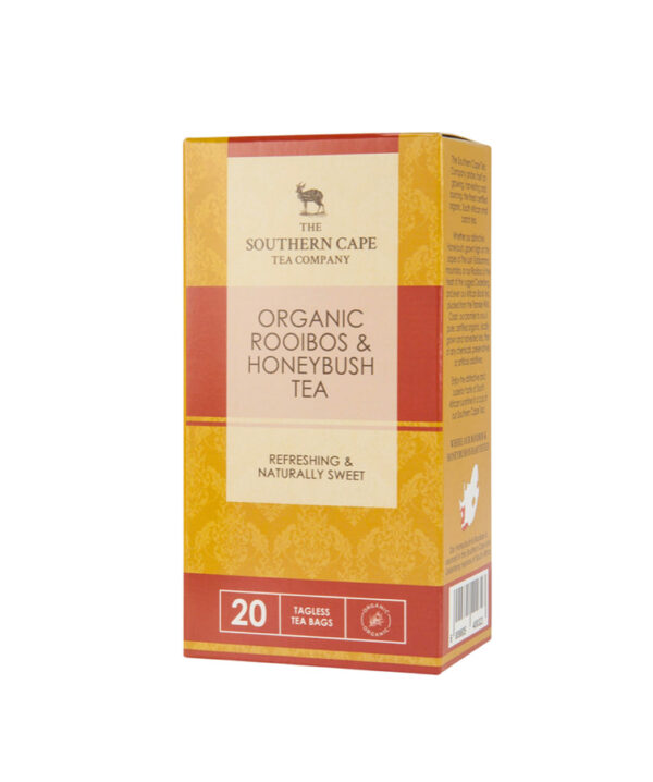 Southern Cape Tea Co Organic Rooibos & Honeybush Tea box of 12