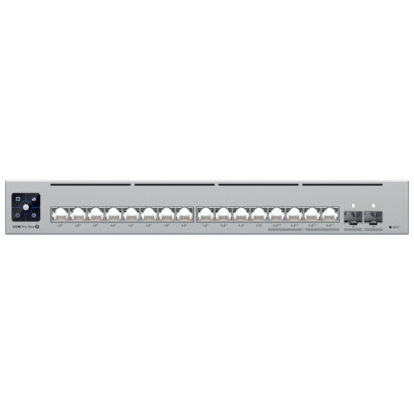 Ubiquiti UniFi Pro Max Switch 16 with 12 PoE 4x 2.5Gbps PoE++ 180W