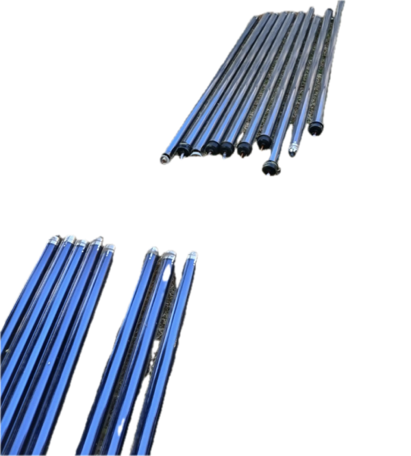 Kwikot 20 tube 150l solar geyser manifold and Grundfos pump